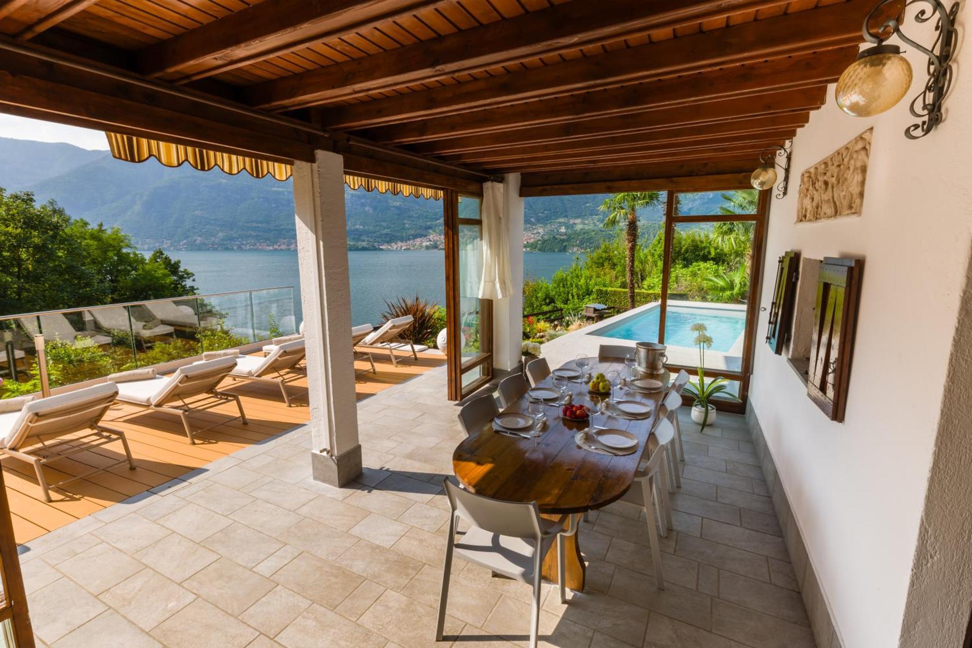 Villa Rosch Lezzeno Ngoại thất bức ảnh